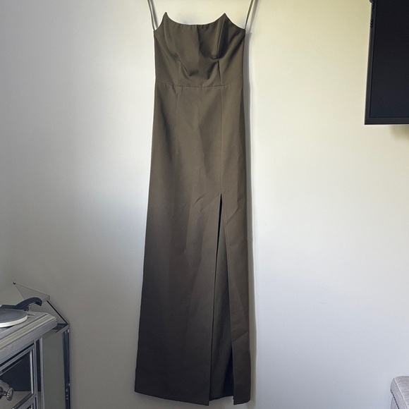Abbys by Abby Sofia dress in Olive size XS - Picture 3 of 7